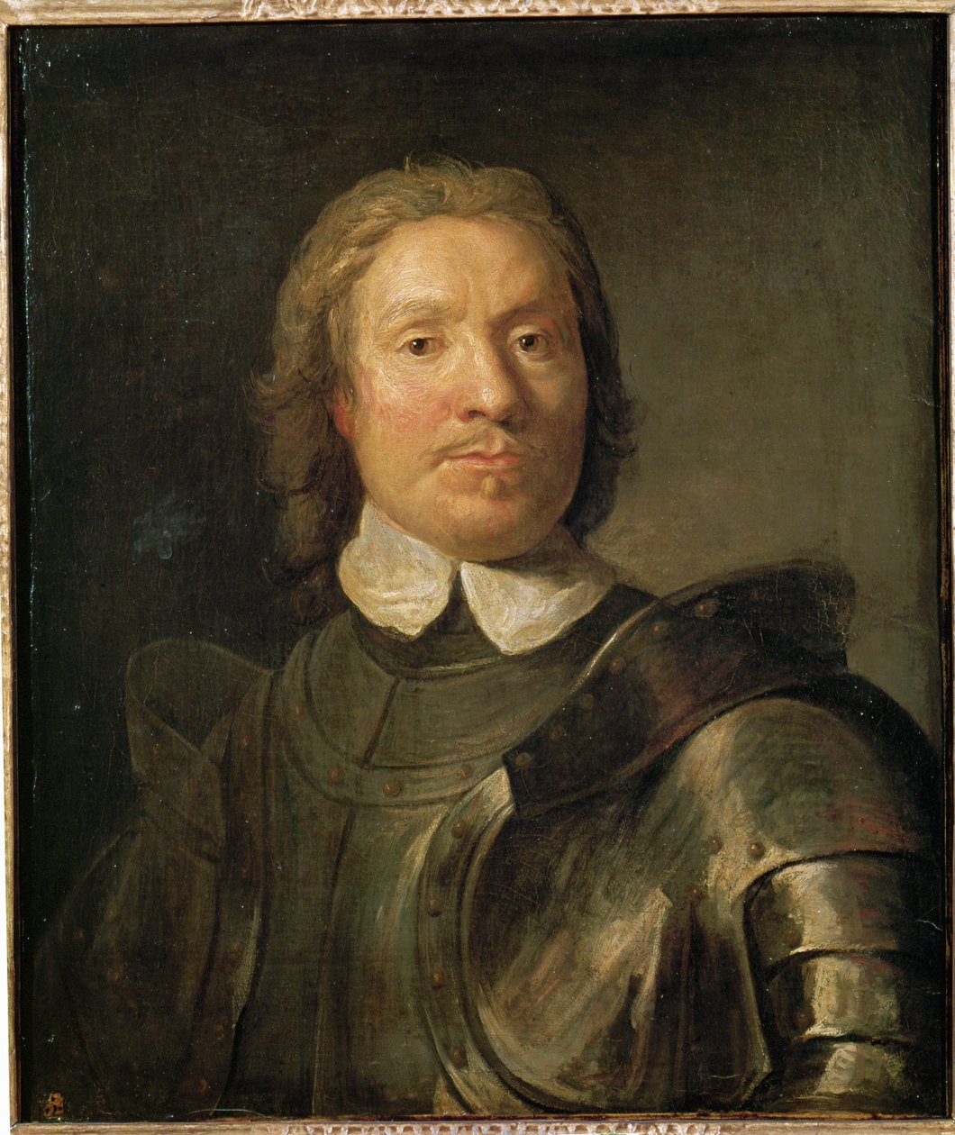 Oliver Cromwell in armatura ... (dipinto su tela) da Gaspar De Crayer