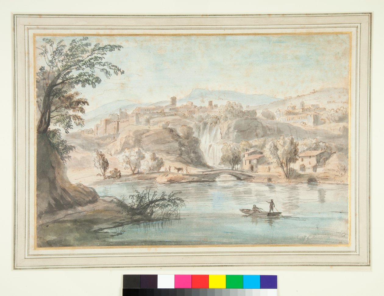 Paesaggio a Tivoli da Gaspar van Wittel