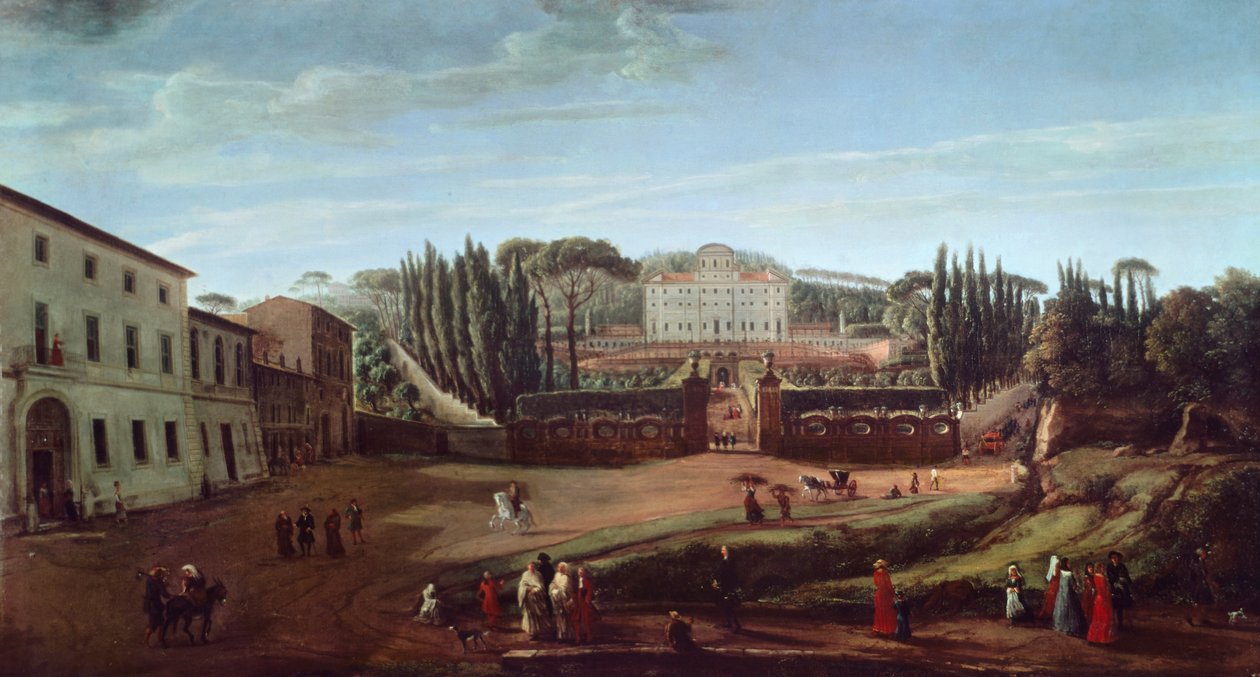 Villa Aldobrandini da Gaspar van Wittel