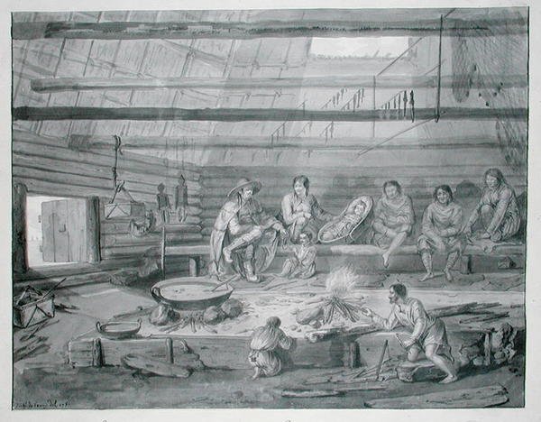 Costumi degli abitanti della Baia di Castries sulla costa della Tartaria orientale da Gaspard Duche de Vancy