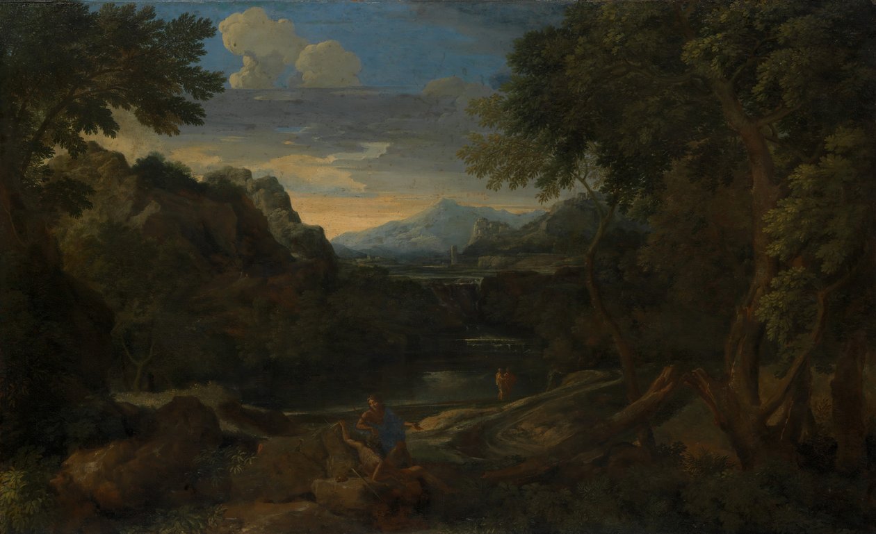 Paesaggio immaginario da Gaspard Dughet