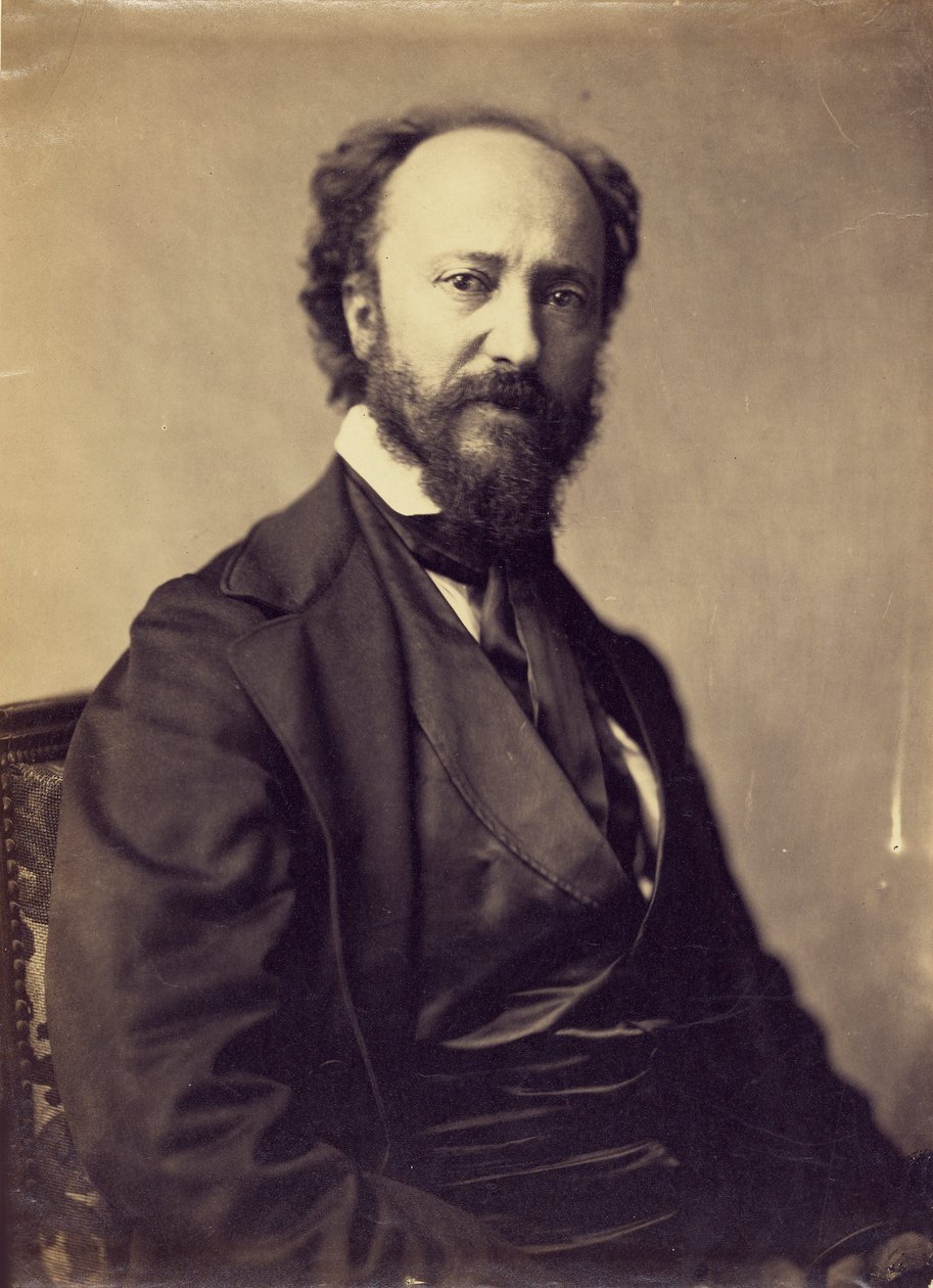 Ritratto di Charles Daubigny da Gaspard Félix Nadar