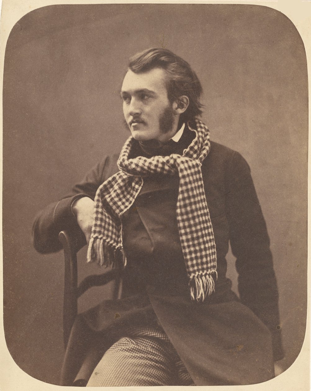 Ritratto di Gustave Doré, 1856-1858 da Gaspard Félix Nadar