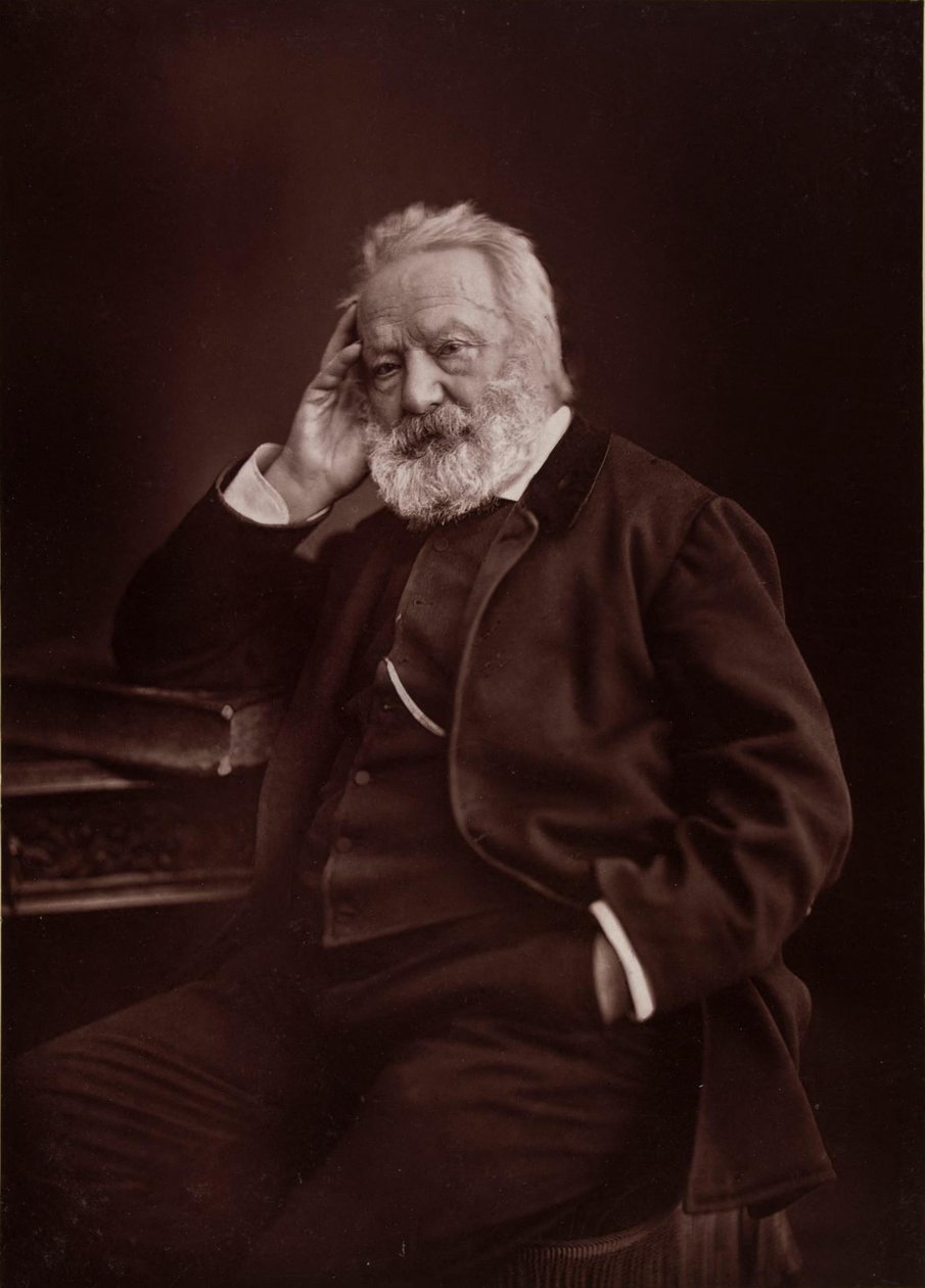 Ritratto di Victor Hugo da Gaspard Félix Nadar