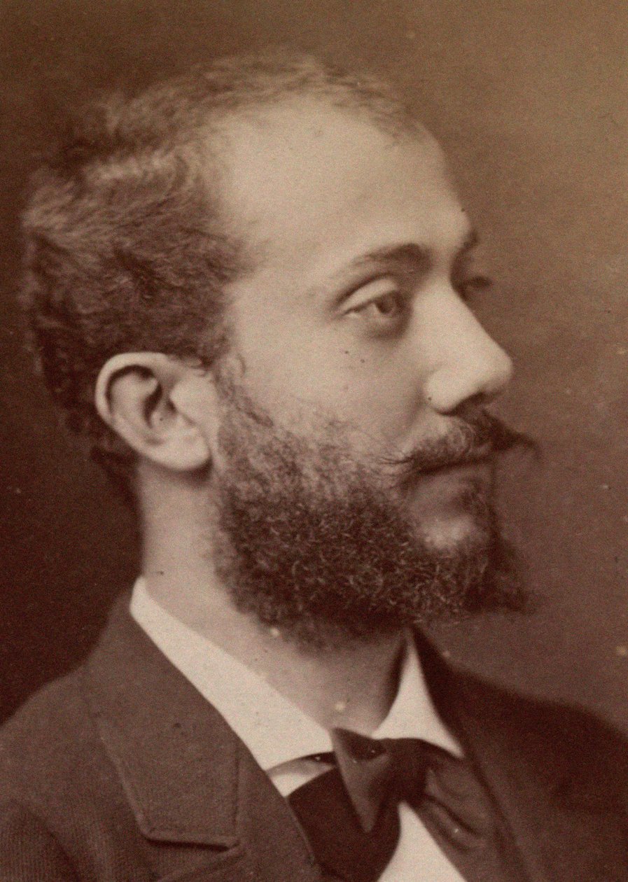 Ritratto del compositore Alexandre Luigini, 1900 da Gaspard Félix Nadar