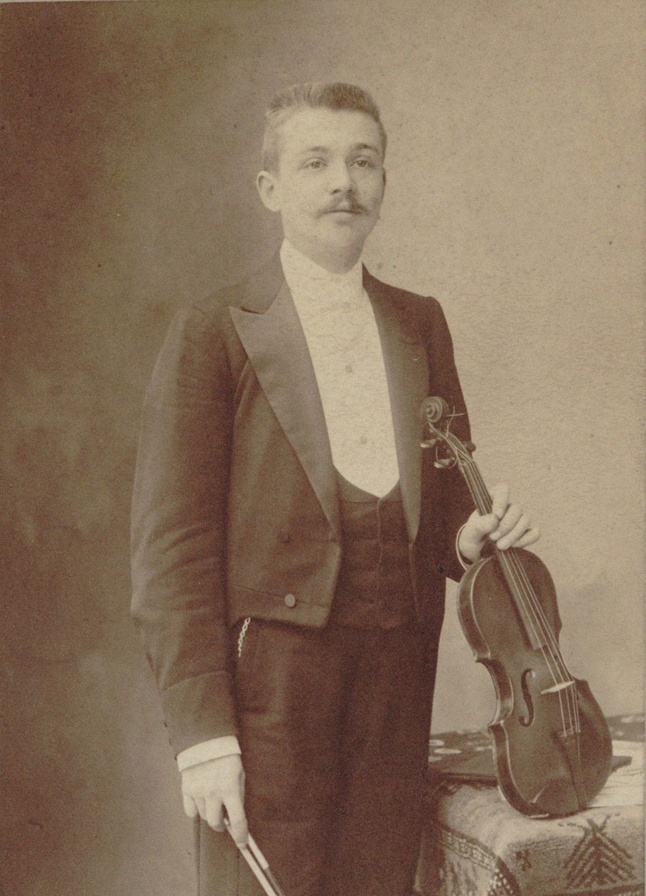 Ritratto del violinista e compositore Henri Marteau 1874-1934 da Gaspard Félix Nadar