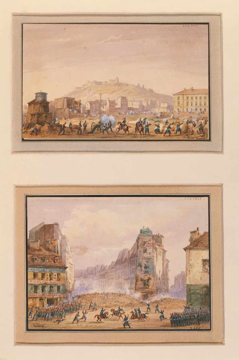 Attacco al Clos Saint-Lazare nel Giugno 1848 e l