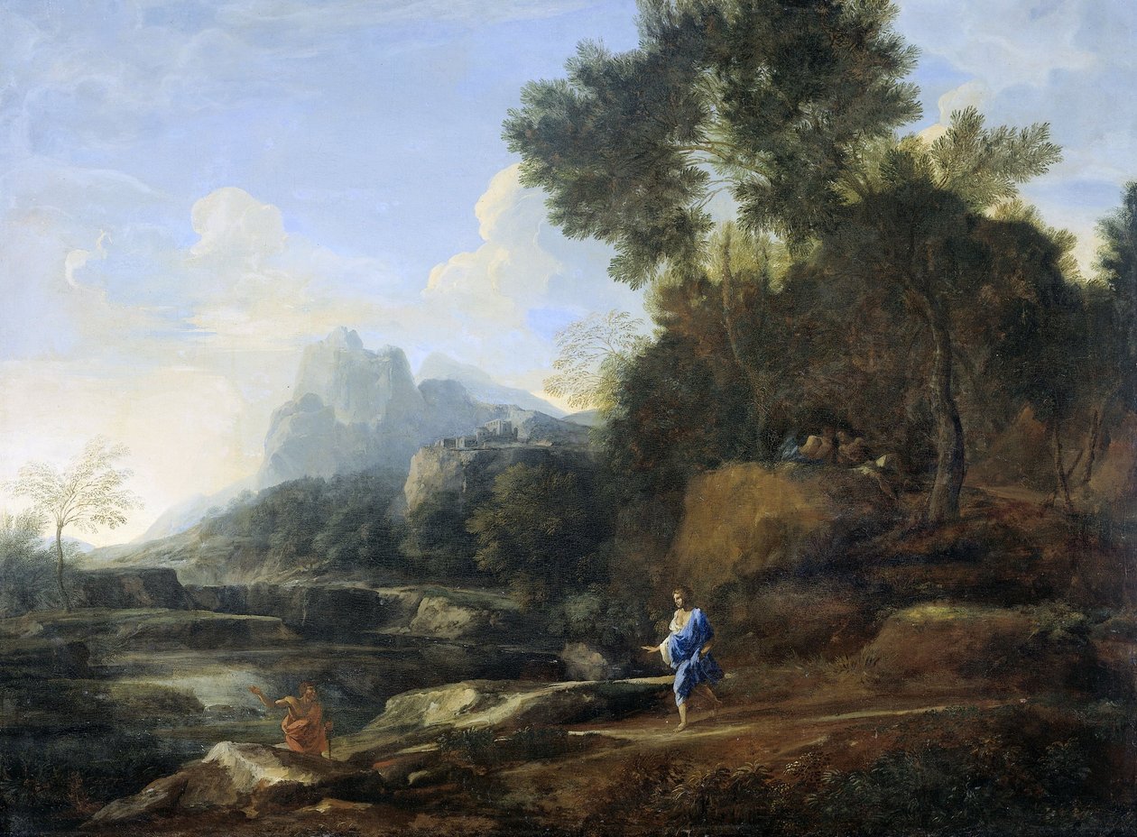 Paesaggio italiano da Gaspard Poussin Dughet