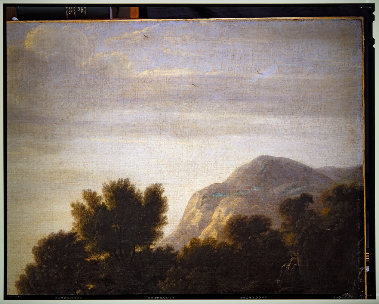 Paesaggio Italiano, (dettaglio), senza data da Gaspard Poussin Dughet
