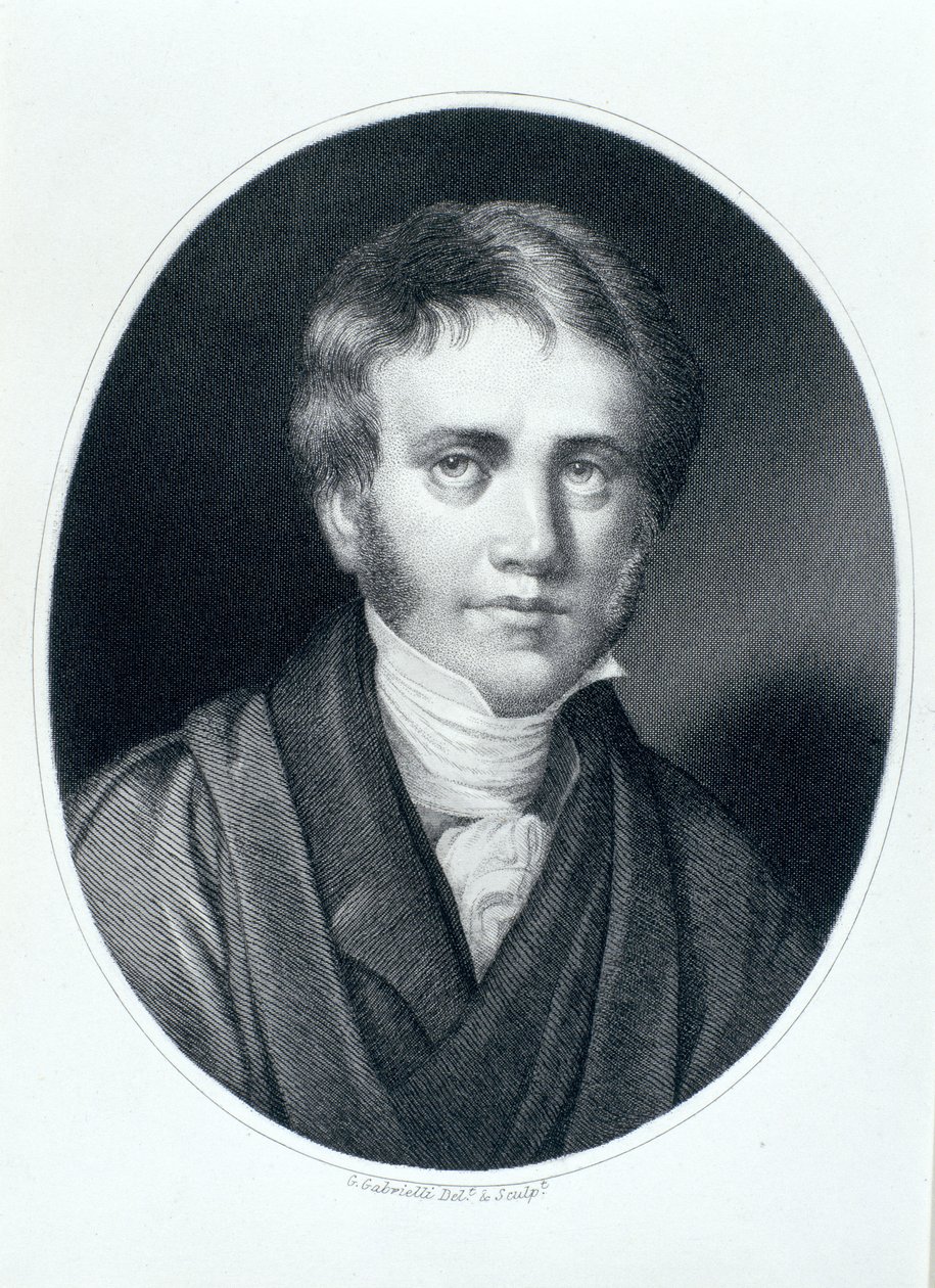 Sir John Herschel, astronomo e scienziato, 1810s da Gaspare Gabrielli