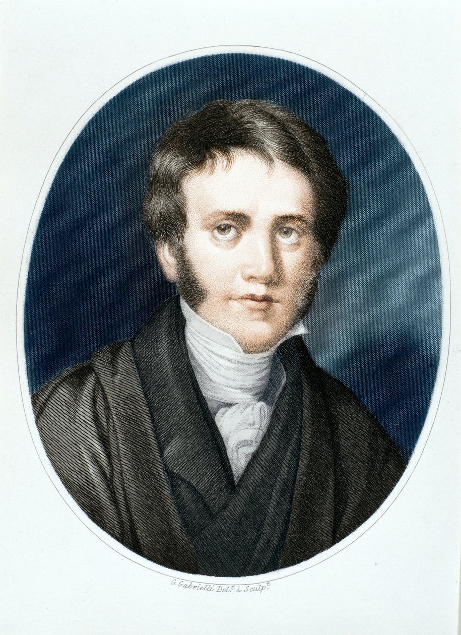 Sir John Herschel, astronomo e scienziato, 1810s da Gaspare Gabrielli