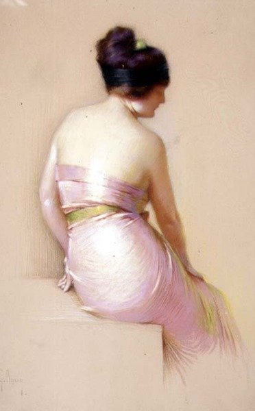 Profilo di una donna da Gaston Bouy