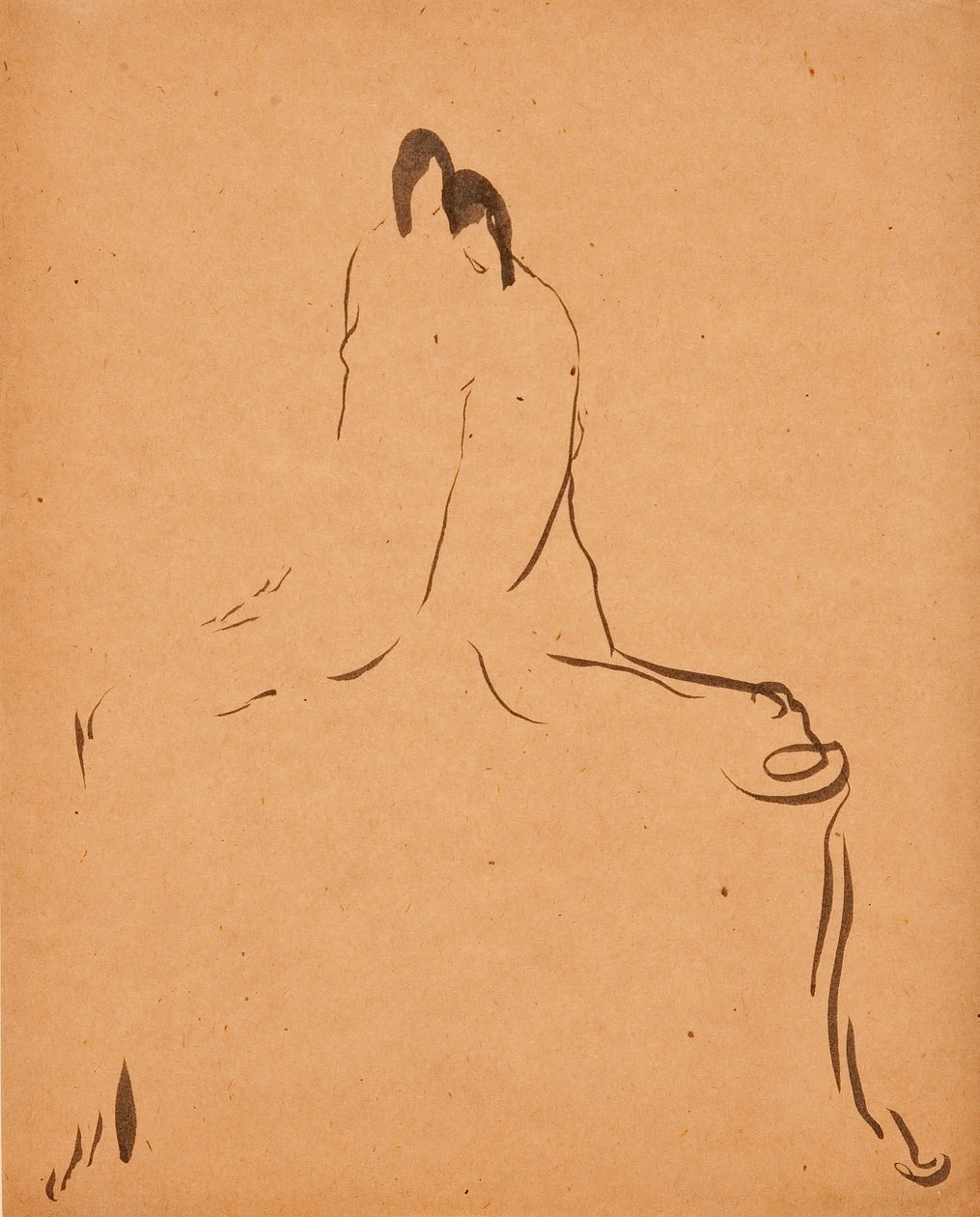 Due figure, c. 1908 da Gaston Lachaise