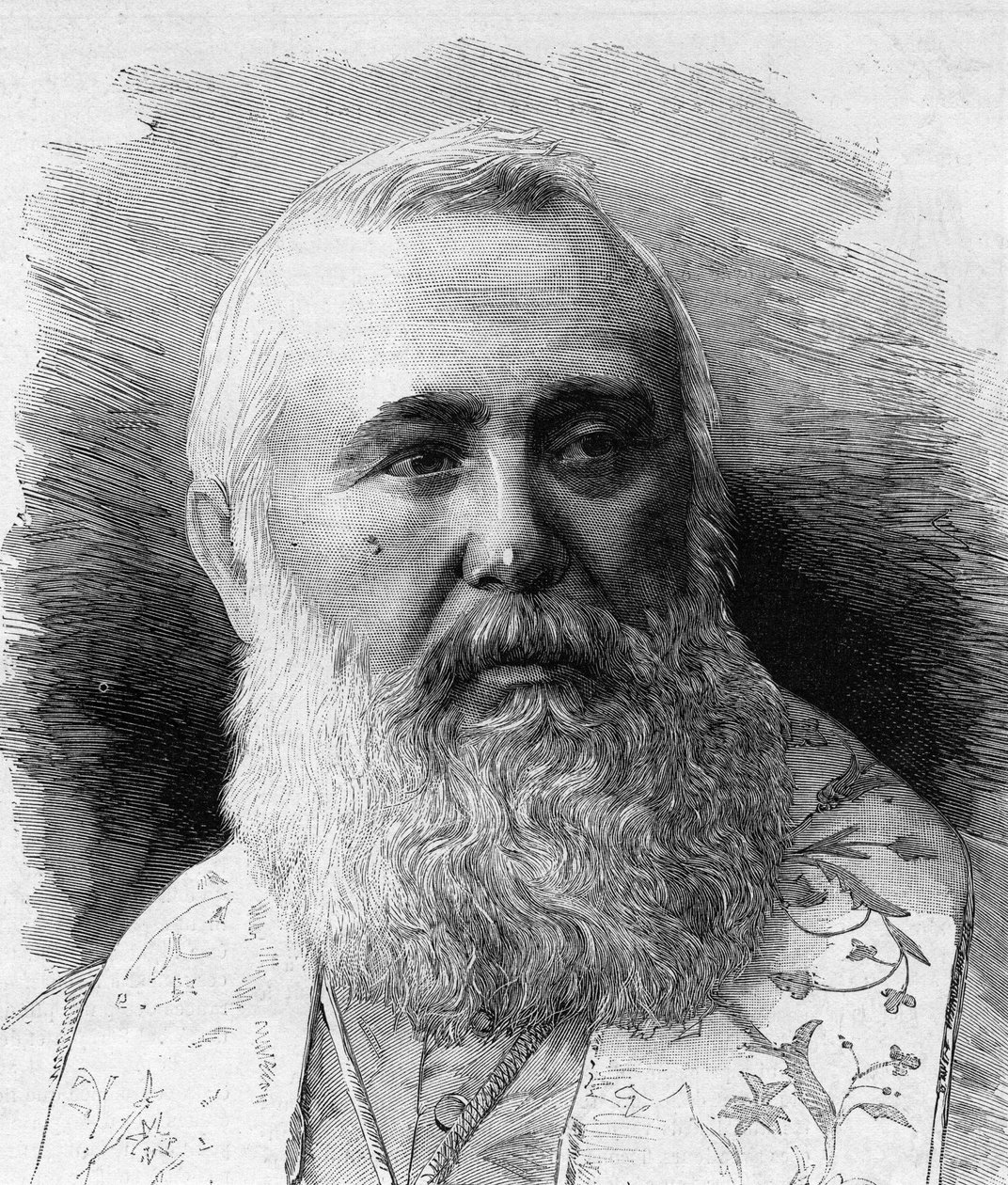 Ritratto di Charles Lavigerie (1825-1892) Arcivescovo di Algeri, Cardinale Primate d