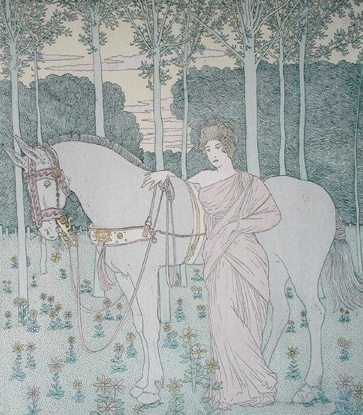 Nausicaa, illustrazione dal Libro 6 dell