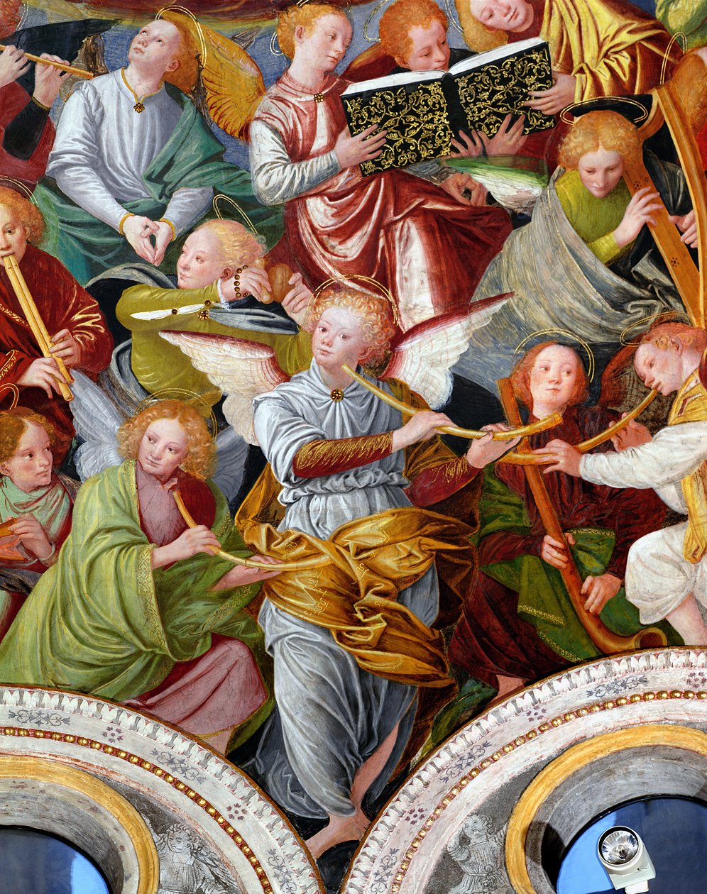 Il Concerto degli Angeli (dettaglio) da Gaudenzio Ferrari