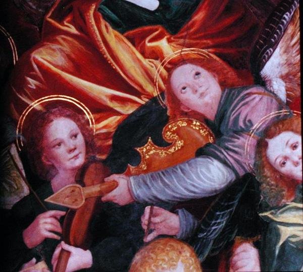 Il concerto degli angeli da Gaudenzio Ferrari