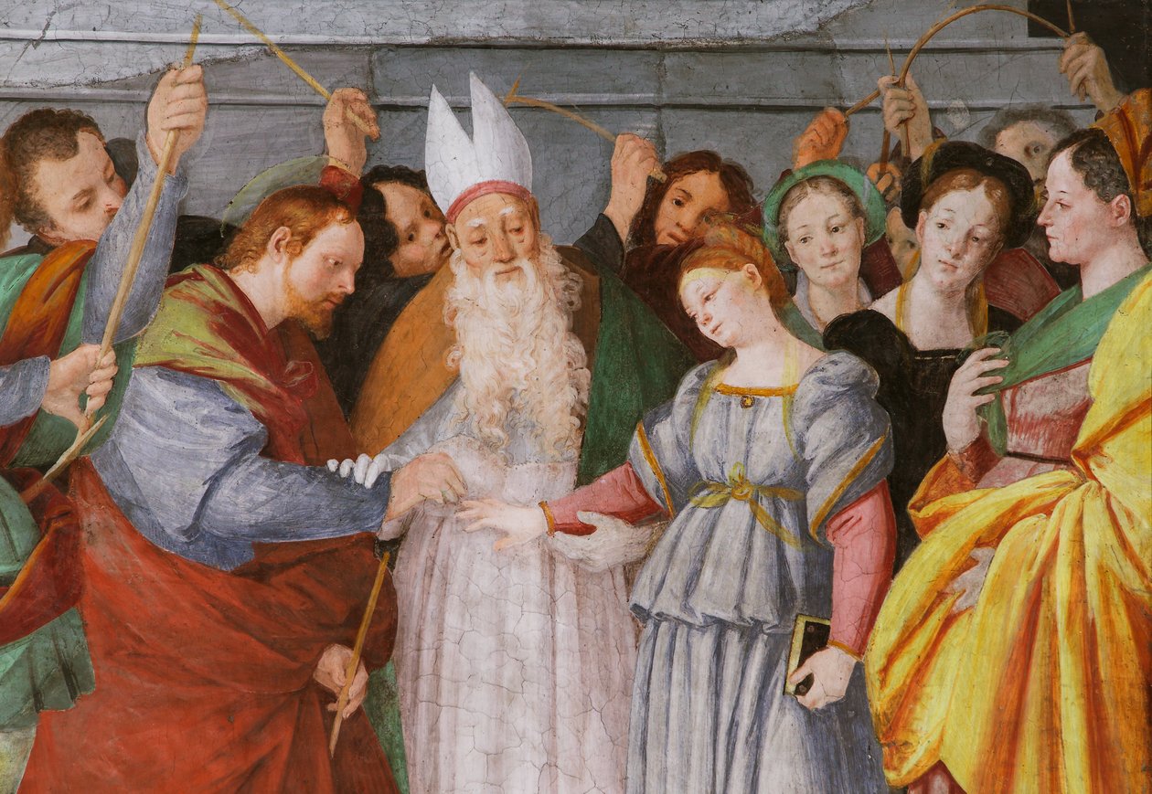 Il matrimonio della Vergine da Gaudenzio Ferrari