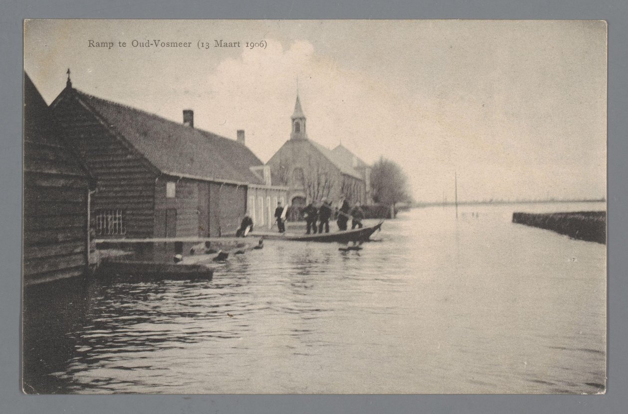 Disastro a Oud-Vossemeer il 13 marzo 1906 da Gebroeders van Straaten