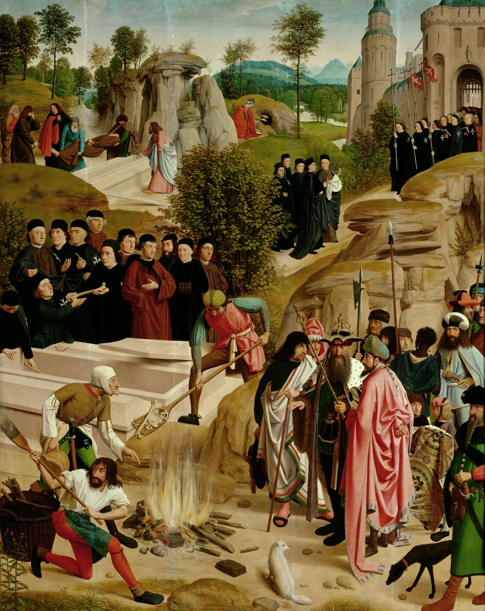 Leggenda delle reliquie di San Giovanni Battista da Geertgen Tot sint Jans