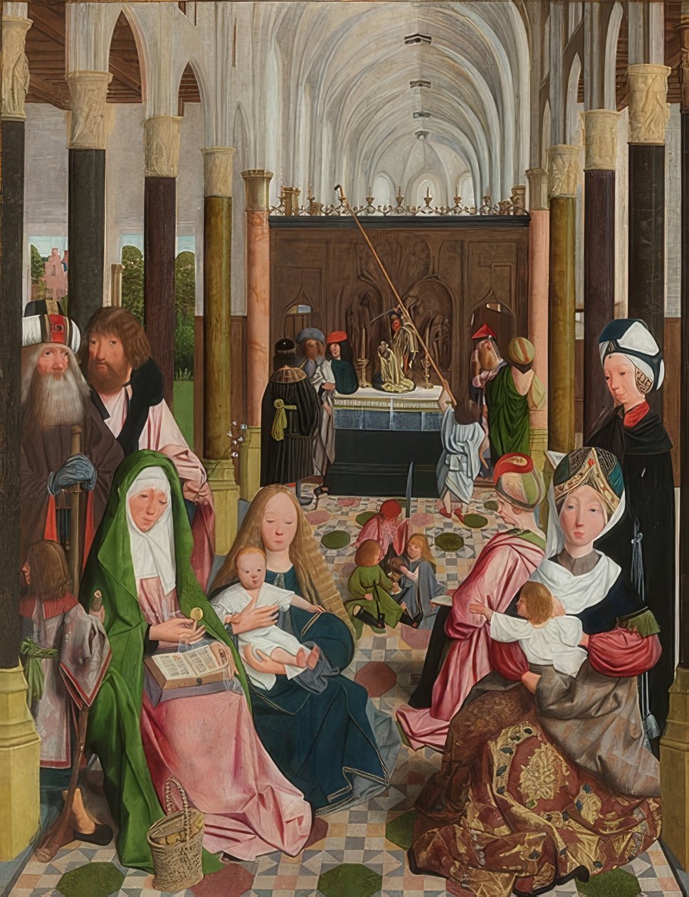 La Sacra Parentela da Geertgen Tot sint Jans