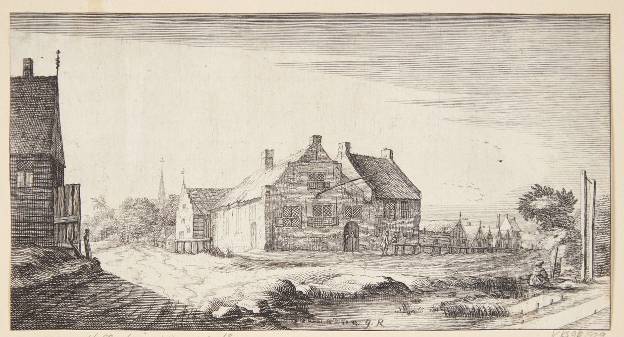 Domhuset a Ouderkerk aan de Amstel da Geertruyt Roghman