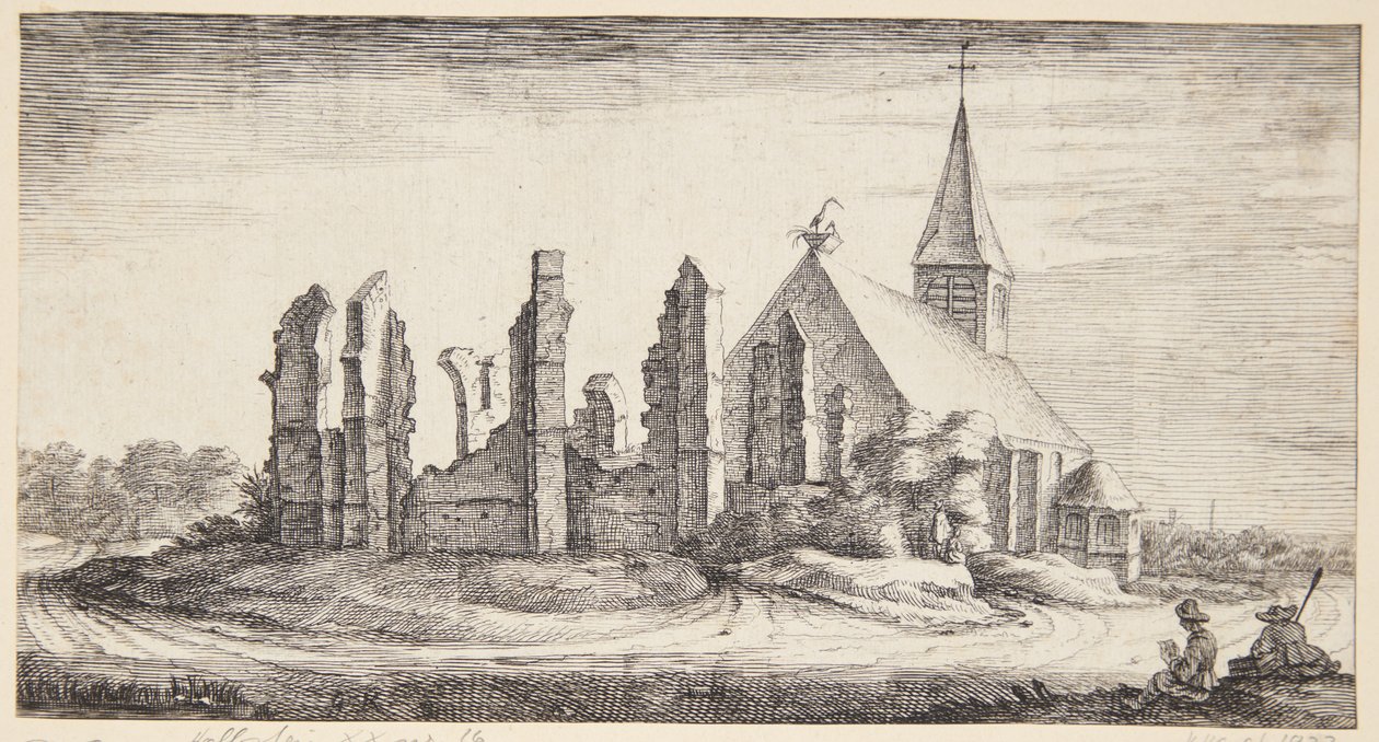 La chiesa di Sloten da Geertruyt Roghman