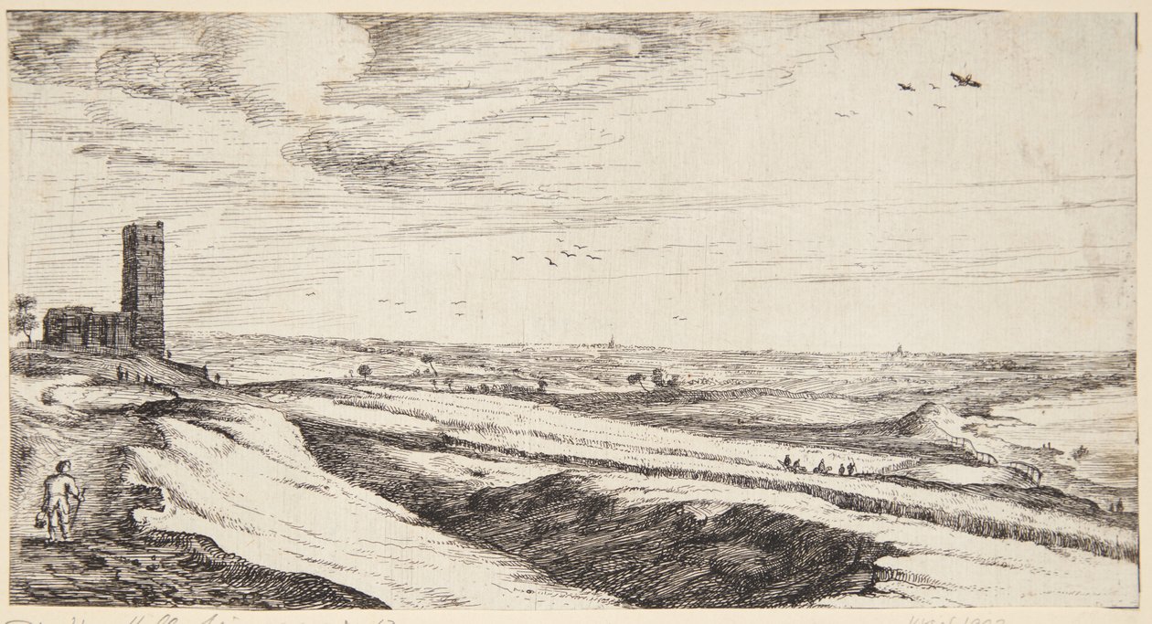 Paesaggio presso Zuidersøen da Geertruyt Roghman