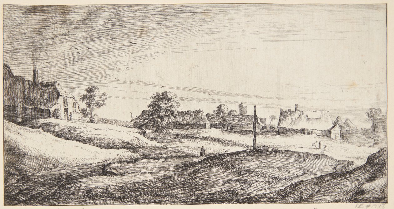 Vista verso Muiderberg da Geertruyt Roghman