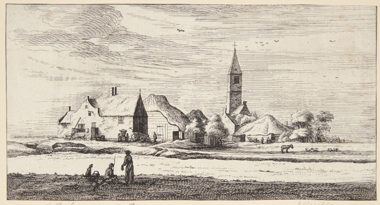 Vista verso Spaarnwoude da Geertruyt Roghman