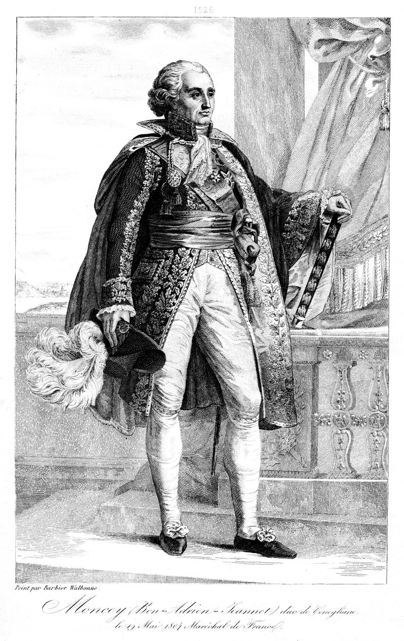Bon Adrien Jeannot de Moncey, Maresciallo di Francia da Geille