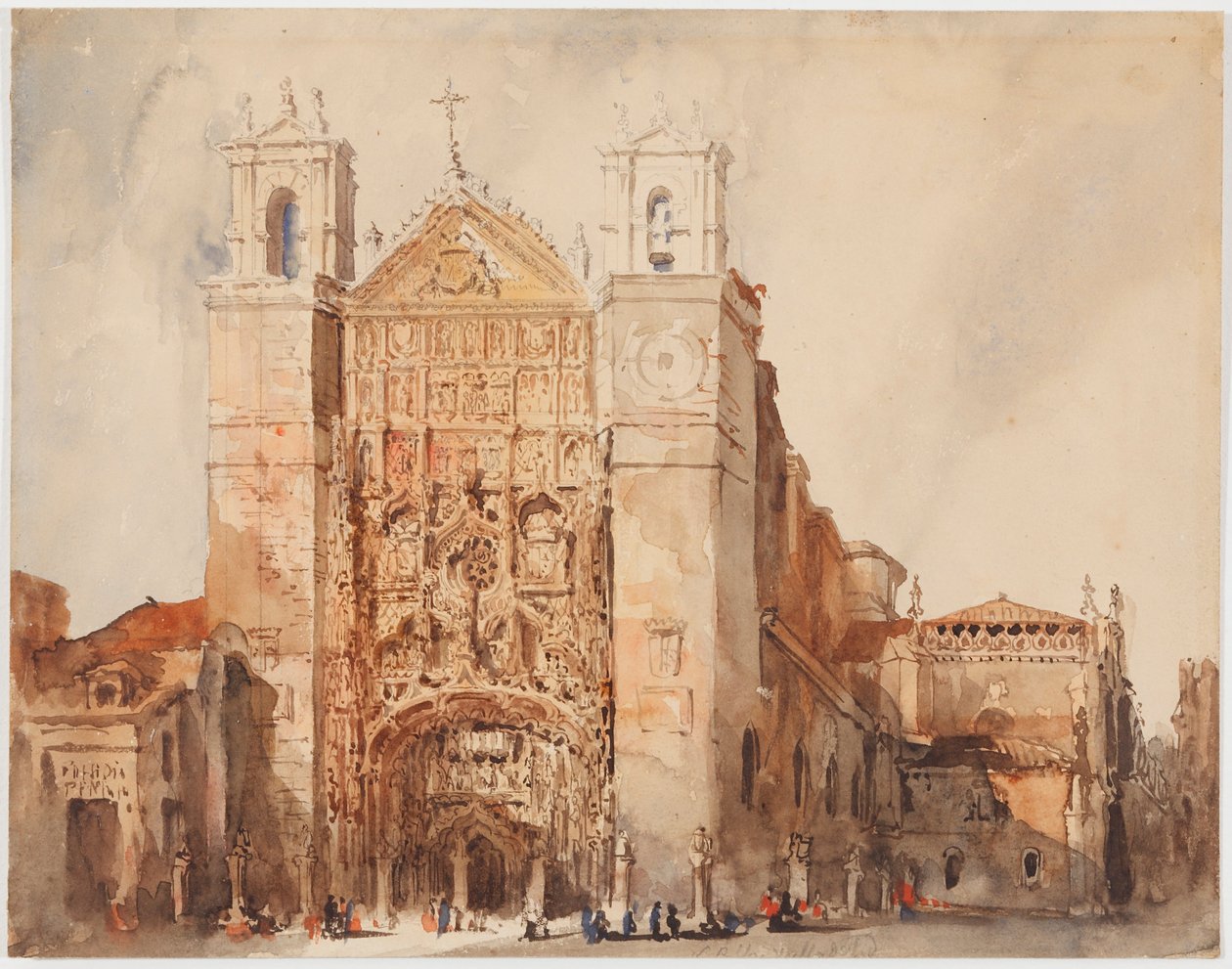 Chiesa di San Paolo, Valladolid da Genaro Pérez Villaamil