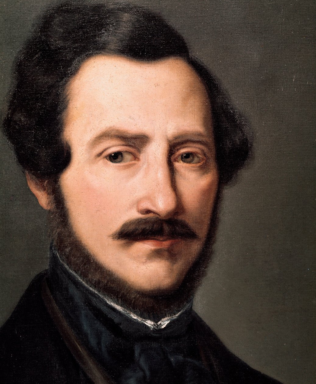 Ritratto del compositore italiano Gaetano Donizetti (1797-1848) da Gennaro Ruo