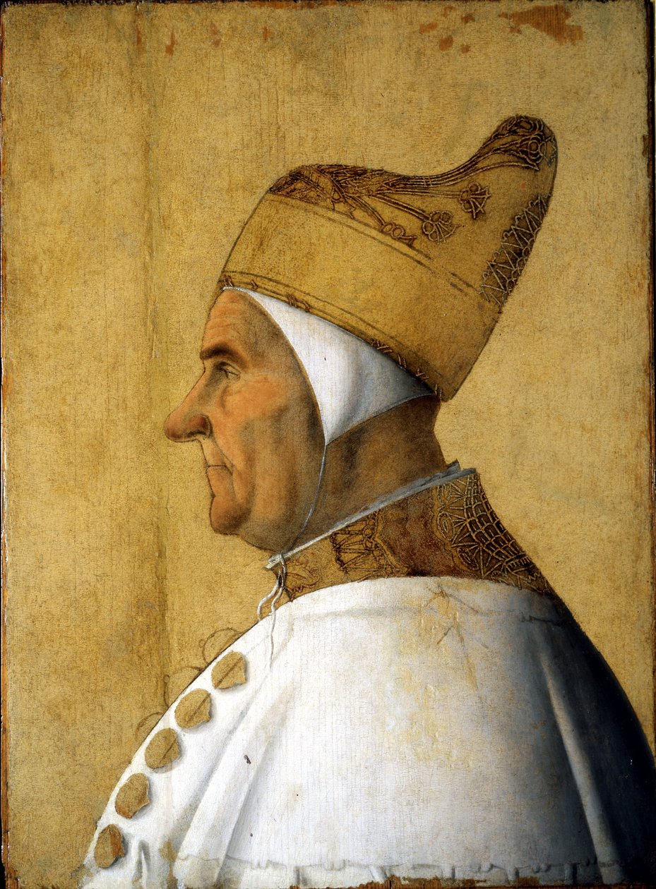 Portrait of Doge Giovanni Mocenigo da Gentile Bellini