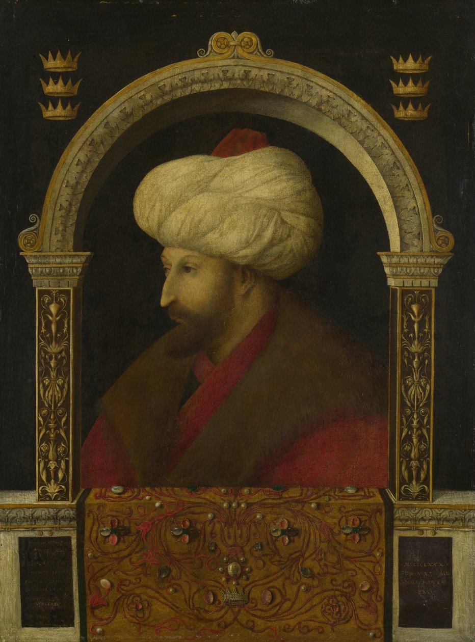 Il sultano Mehmet II da Gentile Bellini