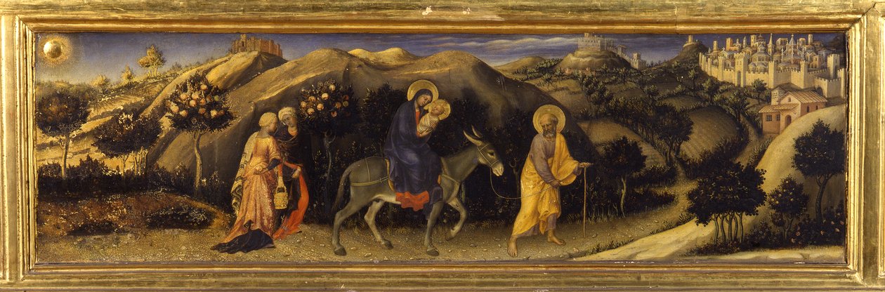 Fuga in Egitto (Predella dell
