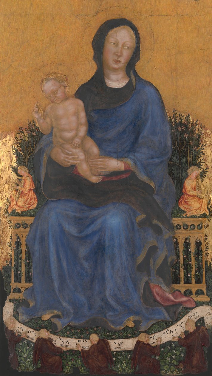 Madonna con Bambino e Angeli da Gentile da Fabriano