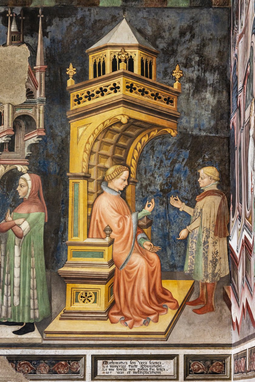 La Sala delle Arti Liberali e dei Pianeti da Gentile da Fabriano