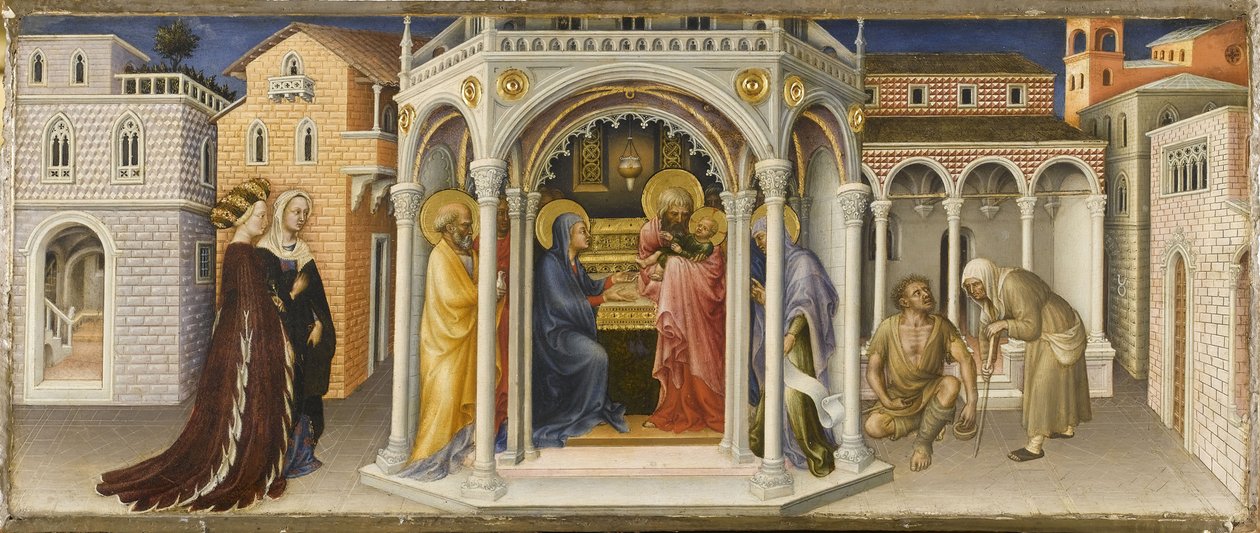 La Presentazione al Tempio da Gentile da Fabriano