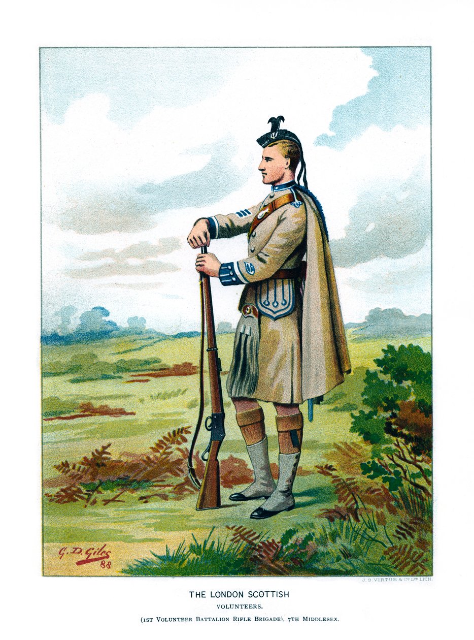 The London Scottish da Geoffrey Douglas Giles
