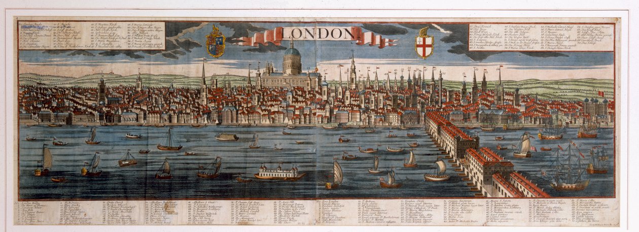 Londra da Georg Balthasar Probst