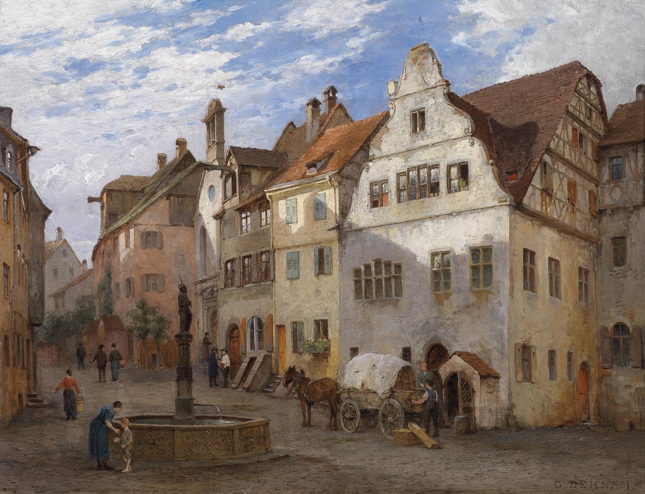 Vicoli della città vecchia da Georg Dehn