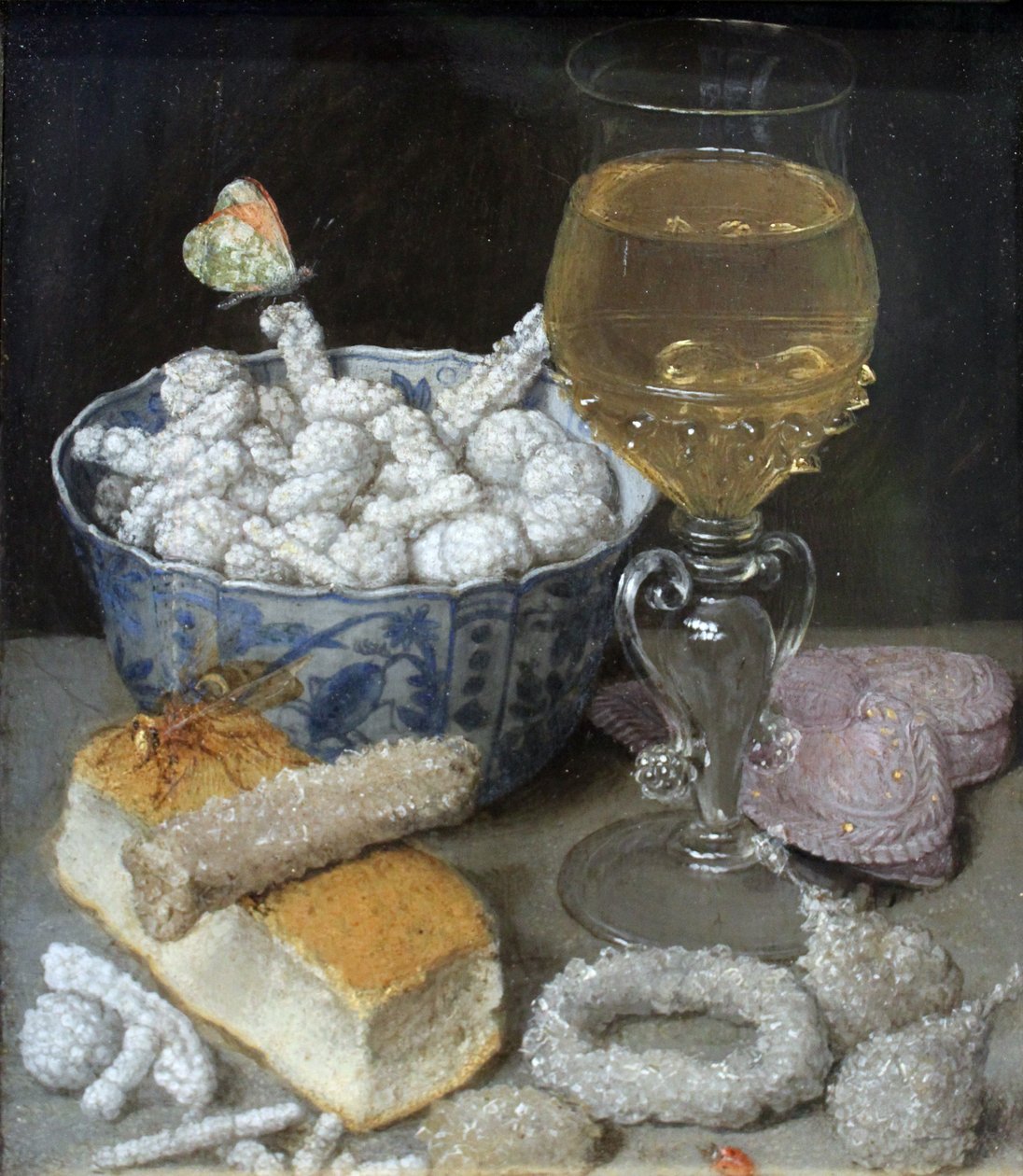 Natura morta con pane e dolciumi da Georg Flegel