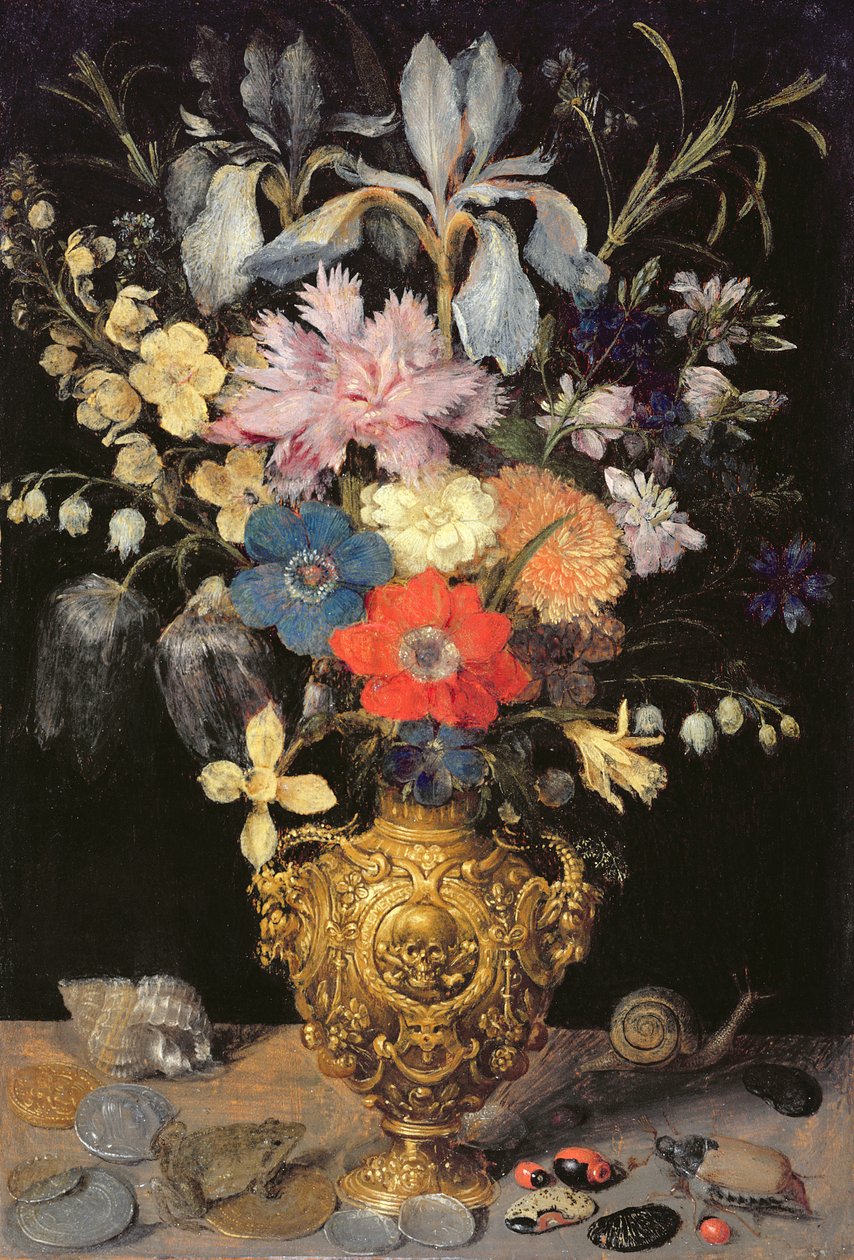 Natura morta con fiori, c.1604 da Georg Flegel