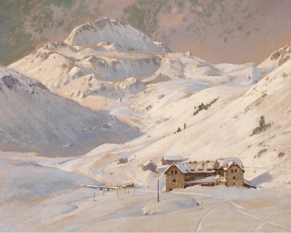 Casa Seekar e Monte Seekarspitze da Georg Janny