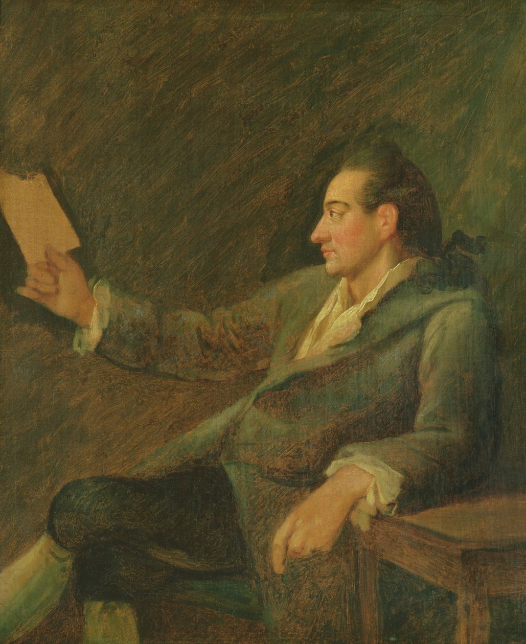 Johann Wolfgang von Goethe, 1775 da Georg Melchior Kraus