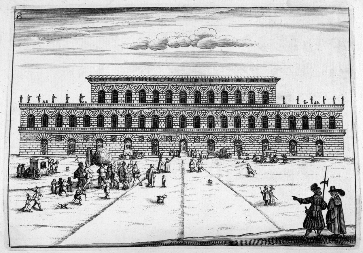 Progetto di castello da Georg Andreas Bockler