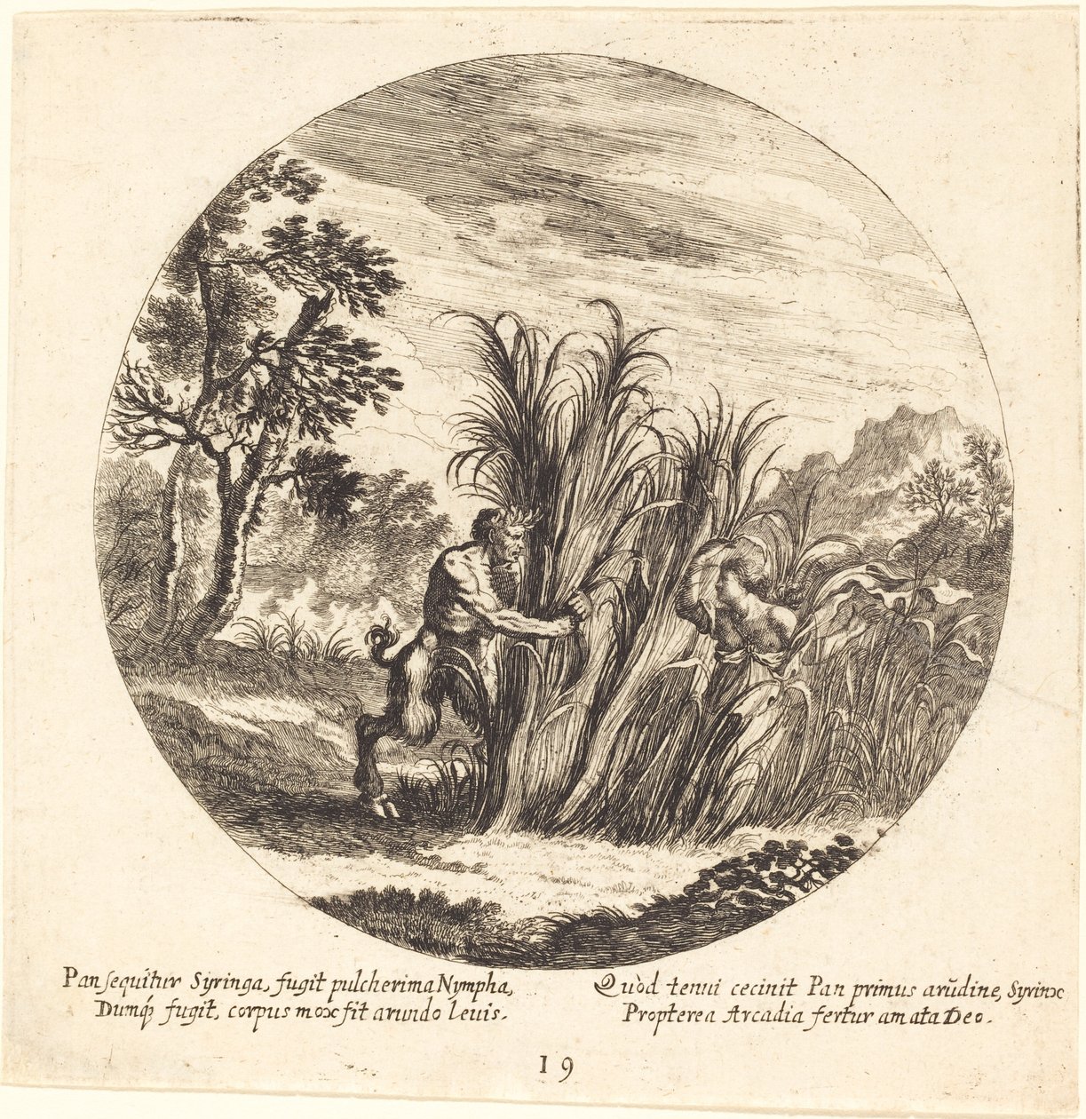 Pan e Siringa da Georg Andreas Wolfgang the Elder