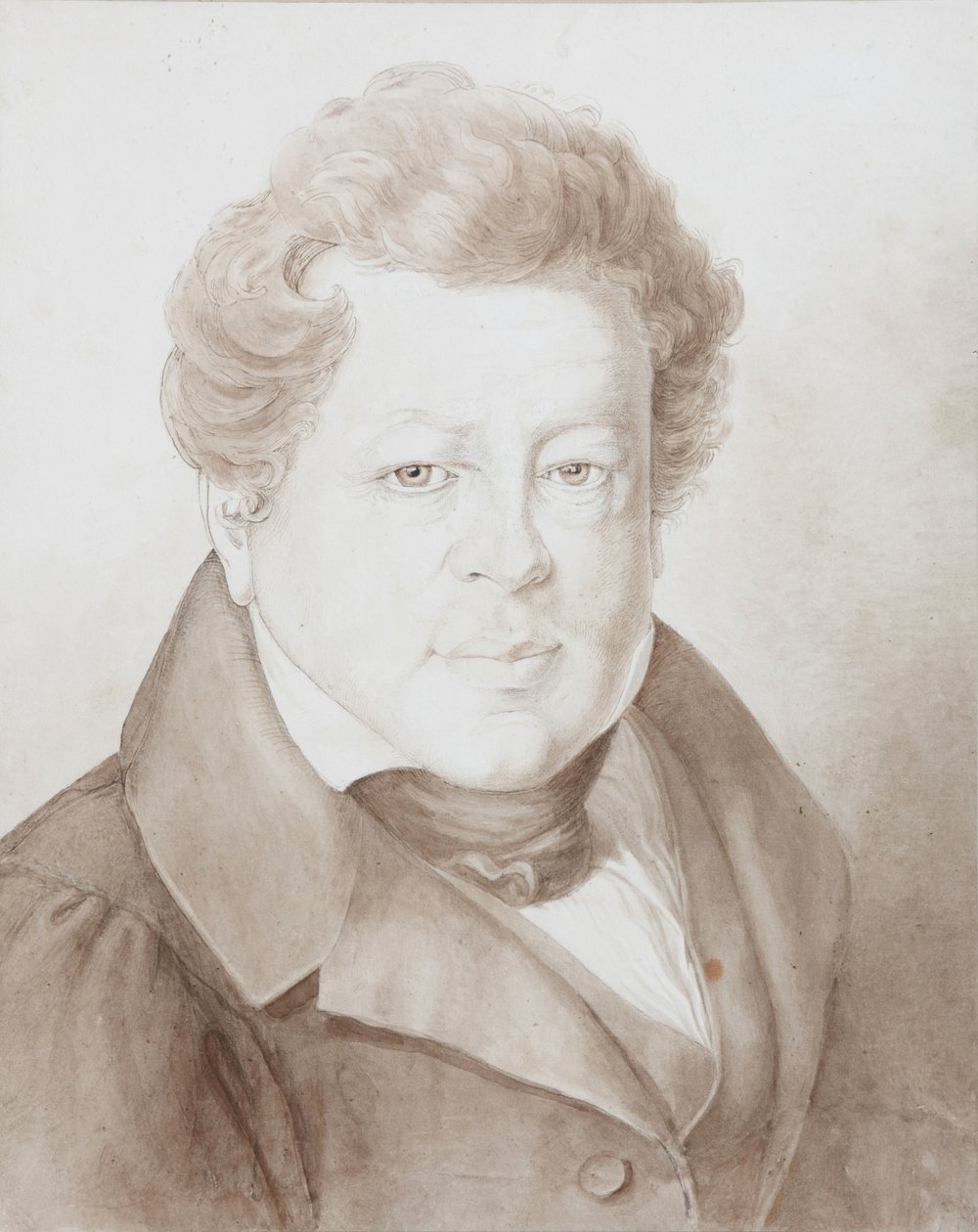 Ritratto di Alexander Ivanovich Turgenev da Georg Christian August Kestner