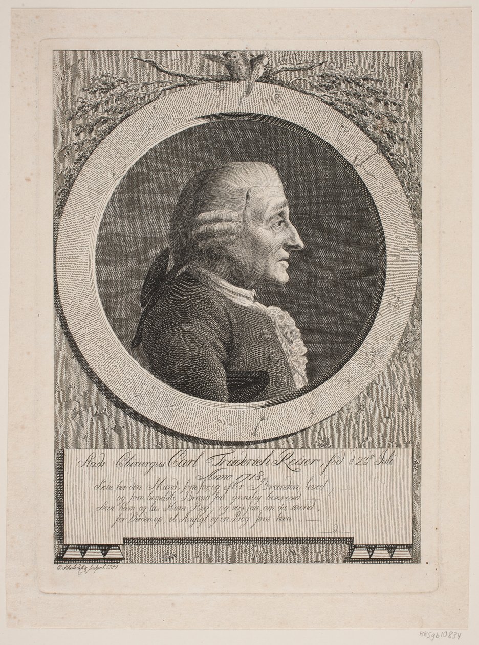 Il chirurgo C. F. Reiser da Georg Christian Schule